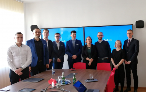 Spotkanie z przedstawicielami firmy Facebook Spotkanie z przedstawicielami firmy Facebook